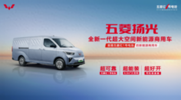 全新一代超大空間新能源商用車 五菱揚光正式亮相