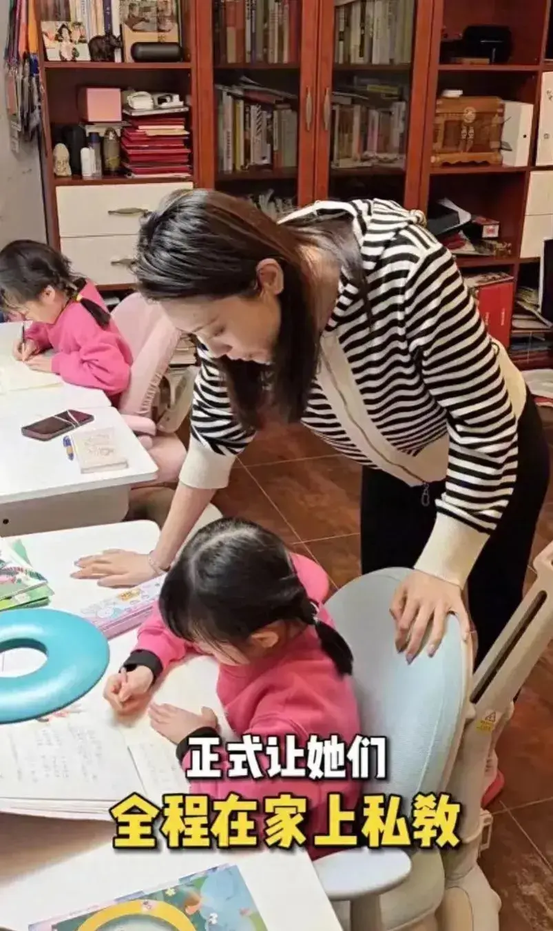楊威回應(yīng)雙胞胎女兒在家上學(xué)