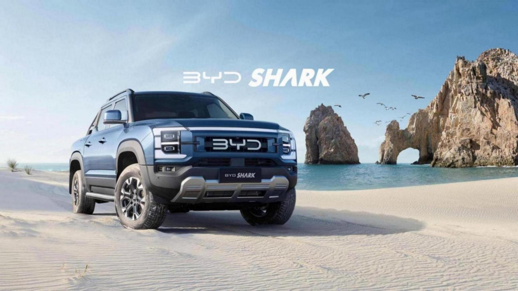 比亞迪皮卡SHARK海外發(fā)布,對標(biāo)福特Ranger/豐田Hilux