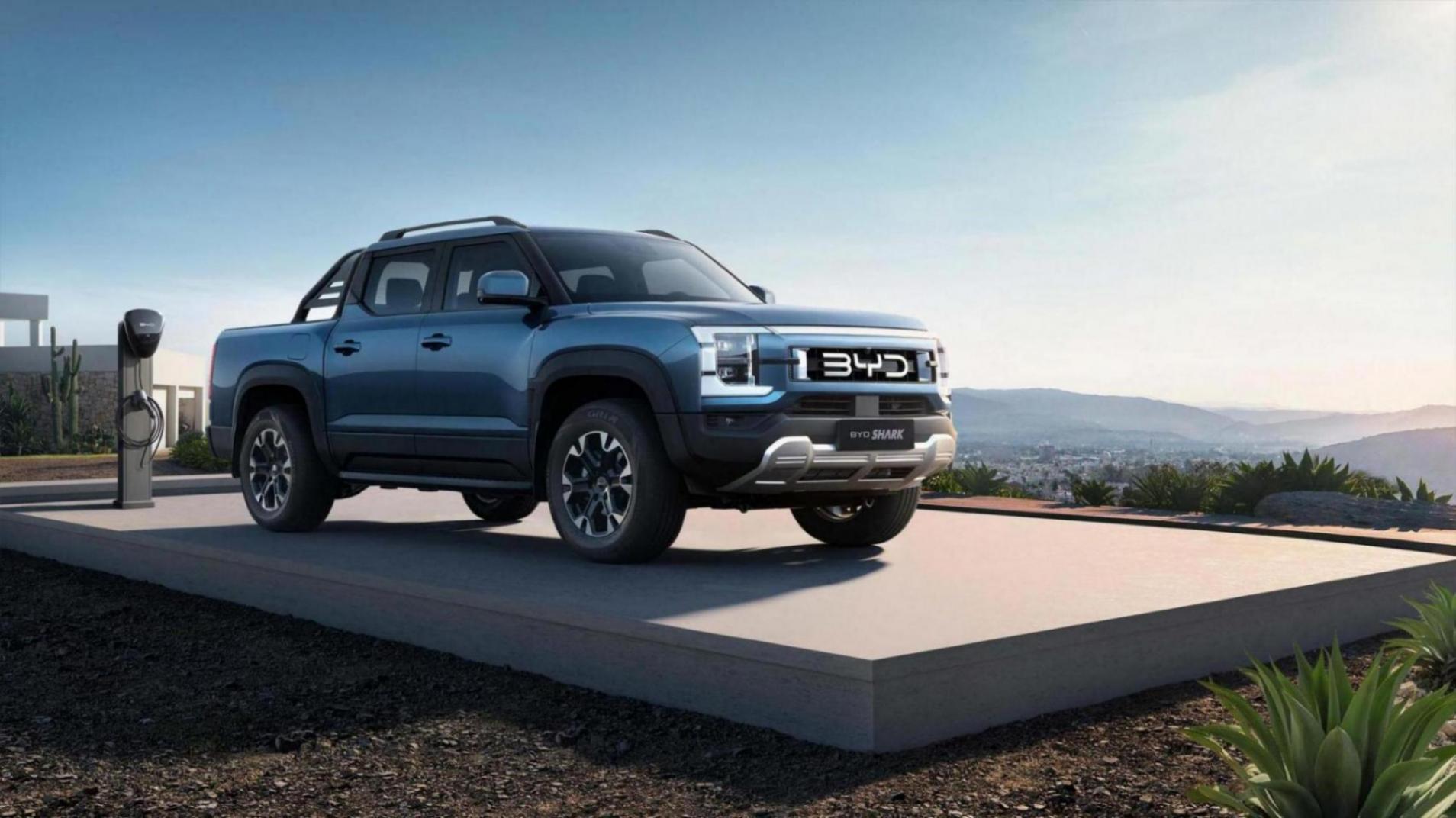 比亞迪皮卡SHARK海外發(fā)布,對標(biāo)福特Ranger/豐田Hilux