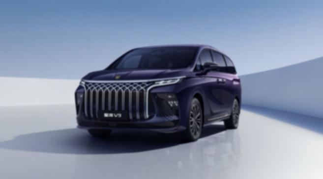 軸距超3米大塊頭MPV,全系插混動力,星海V9起步19.99萬有誠意