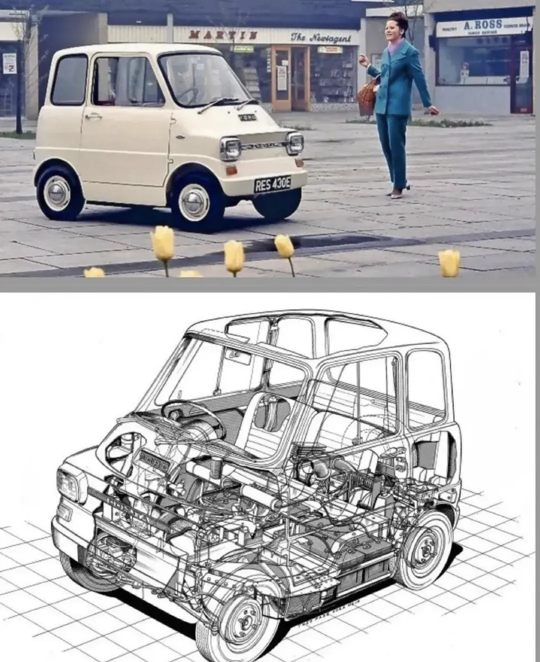 原來福特在1967年就造過五菱宏光mini EV