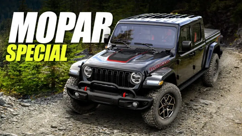 獨具越野力的中型皮卡,Jeep推Mopar角斗士限量款