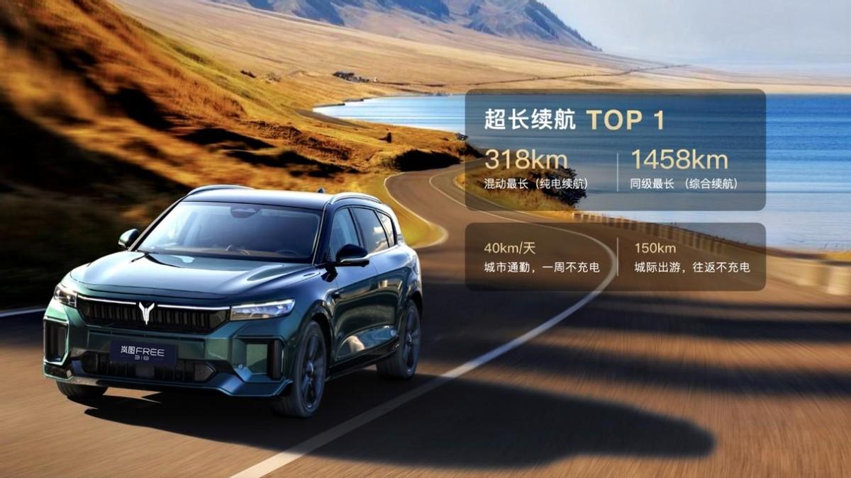 純電續航提升明顯 限時售價21.99萬元起 嵐圖FREE 318正式上市