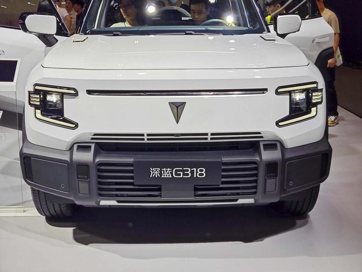 深藍G318亮相深圳車展!深藍也出越野車了!