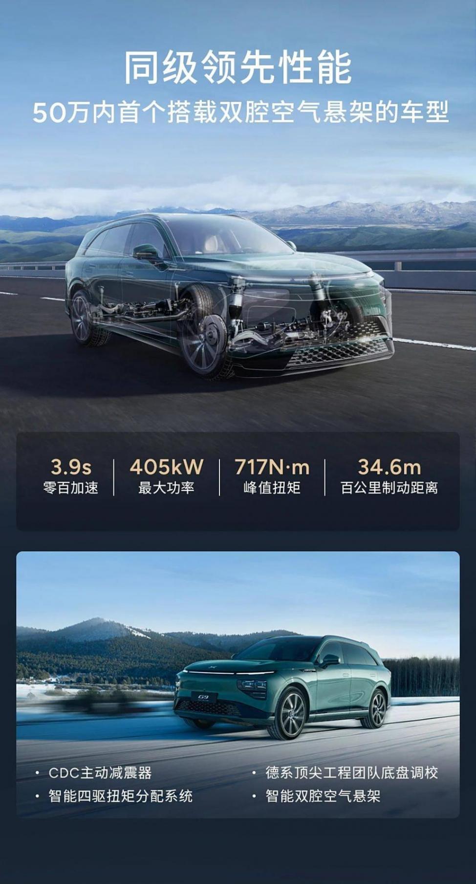 小鵬G9 四驅入門版來了,30.99萬元,值不值得買?