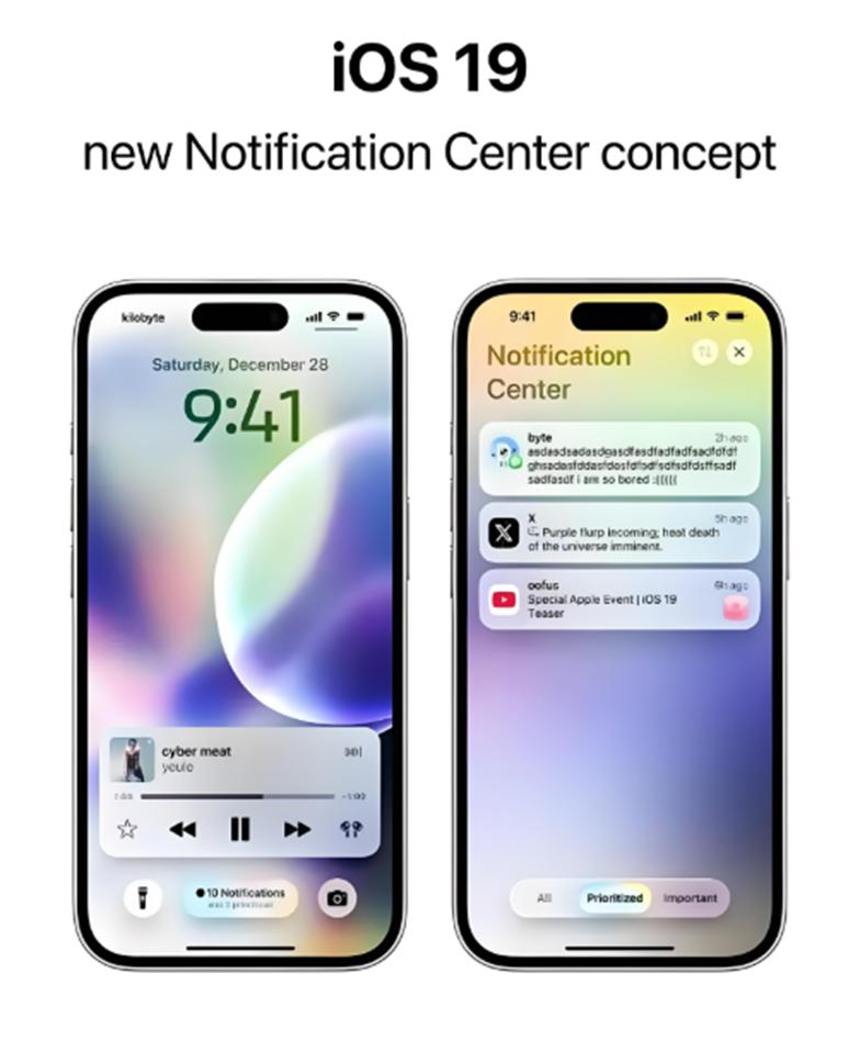 iOS 19 全新界面發布!新增雙桌面切換功能